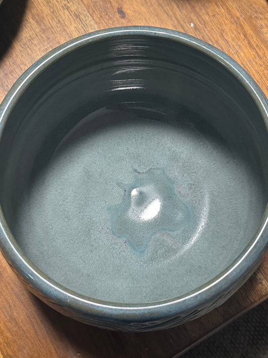 Gray Blue planter Lg